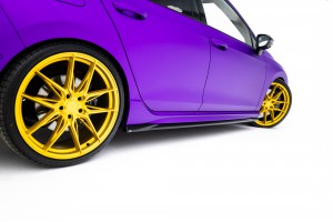 Set of Splitters V.2 Volkswagen Golf R Mk8 Facelift