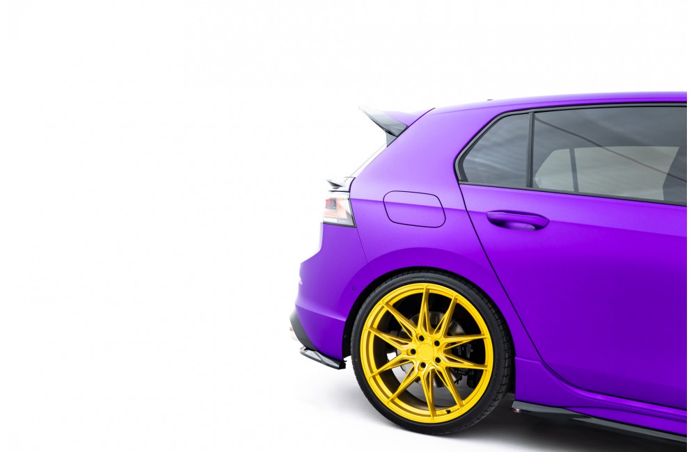 Set of Splitters V.2 Volkswagen Golf R Mk8 Facelift