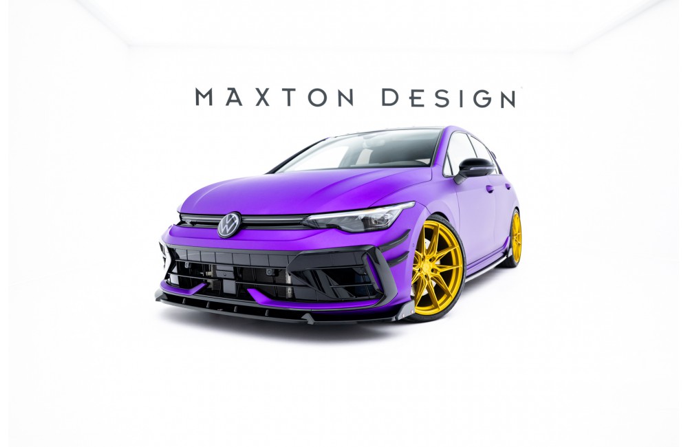 Set of Splitters V.3 Volkswagen Golf R Mk8 Facelift