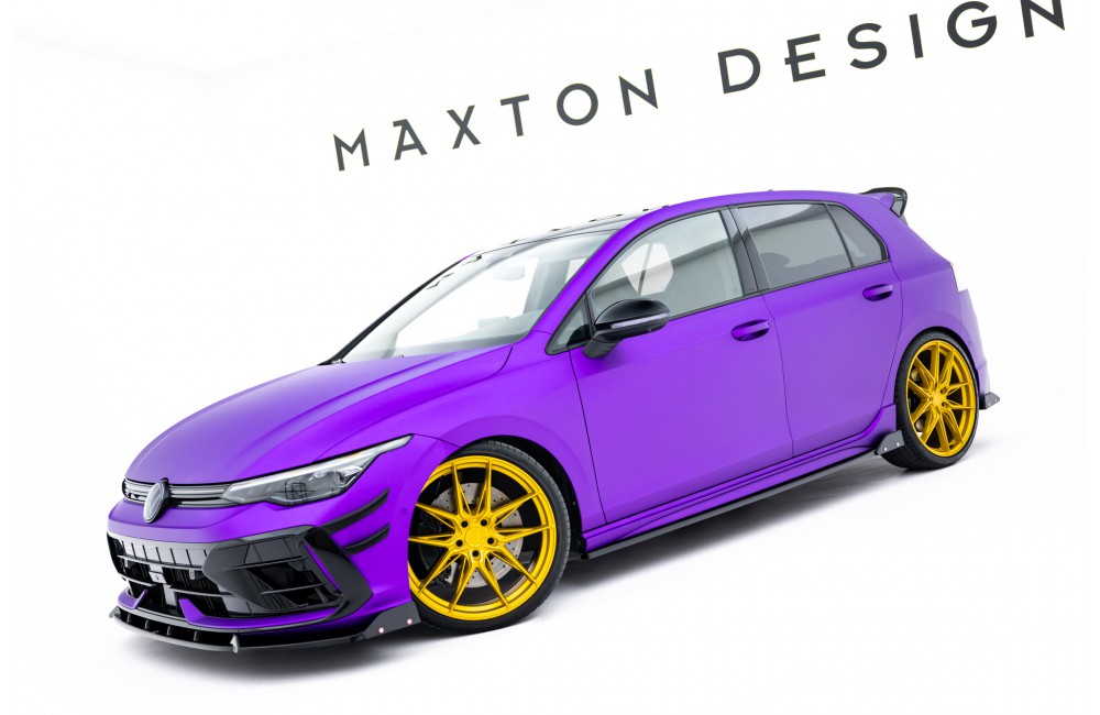 Set of Splitters V.3 Volkswagen Golf R Mk8 Facelift