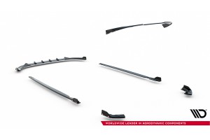 Set of Splitters V.3 Volkswagen Golf R Mk8 Facelift