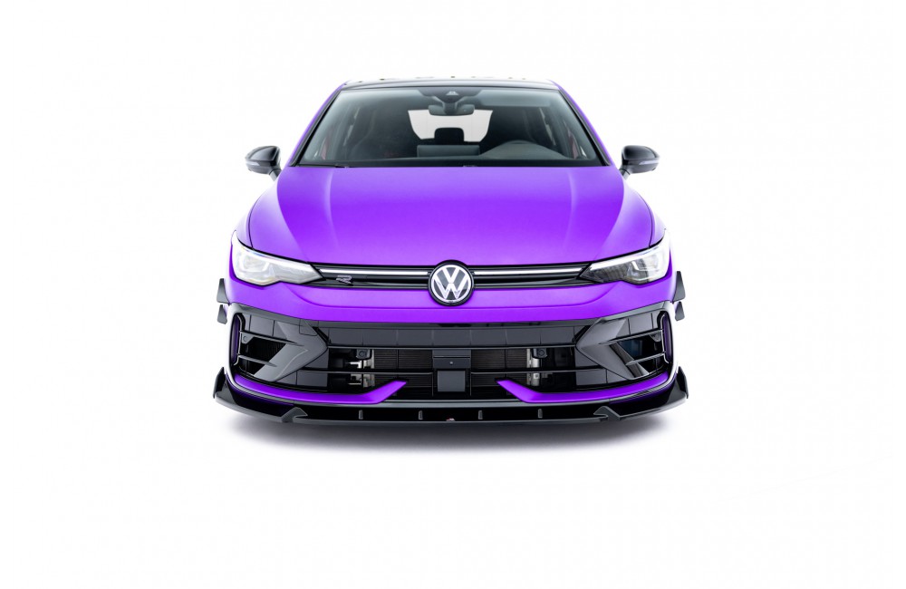 Set of Splitters V.4 Volkswagen Golf R Mk8 Facelift