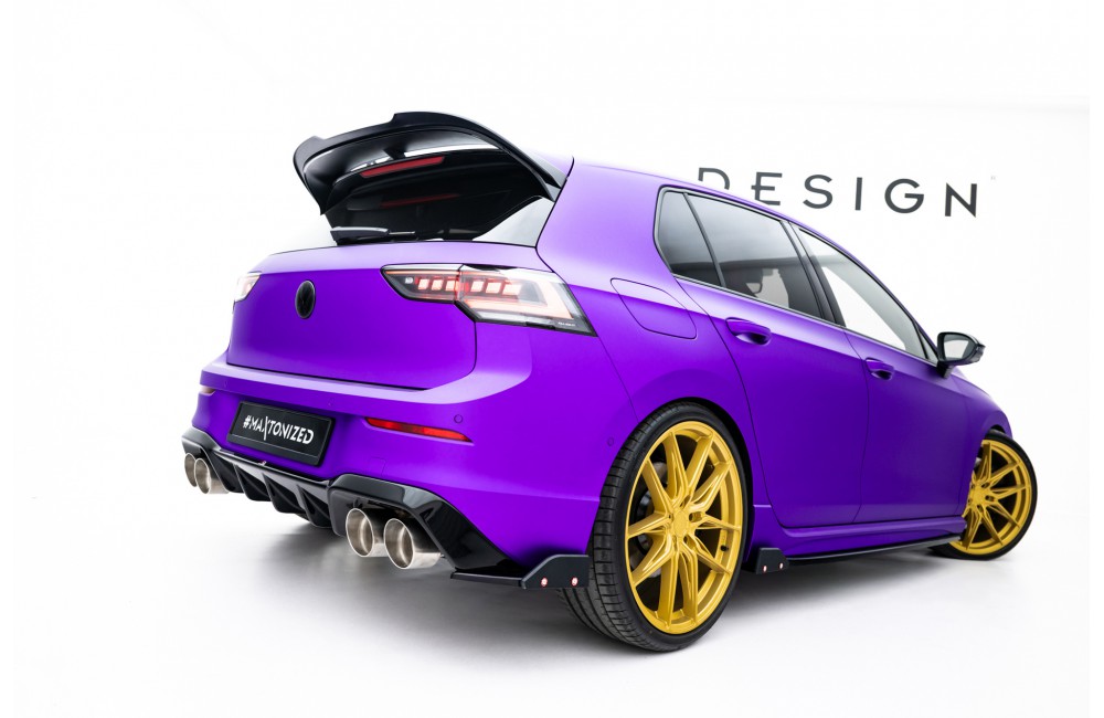 Set of Splitters V.4 Volkswagen Golf R Mk8 Facelift