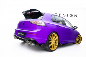Set of Splitters V.4 Volkswagen Golf R Mk8 Facelift