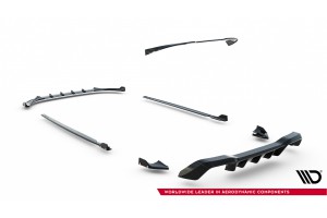 Set of Splitters V.4 Volkswagen Golf R Mk8 Facelift