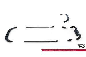 Set of Splitters V.4 Volkswagen Golf R Mk8 Facelift