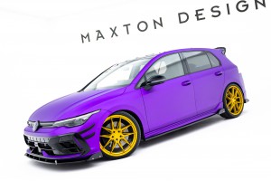 Set of Splitters V.4 Volkswagen Golf R Mk8 Facelift