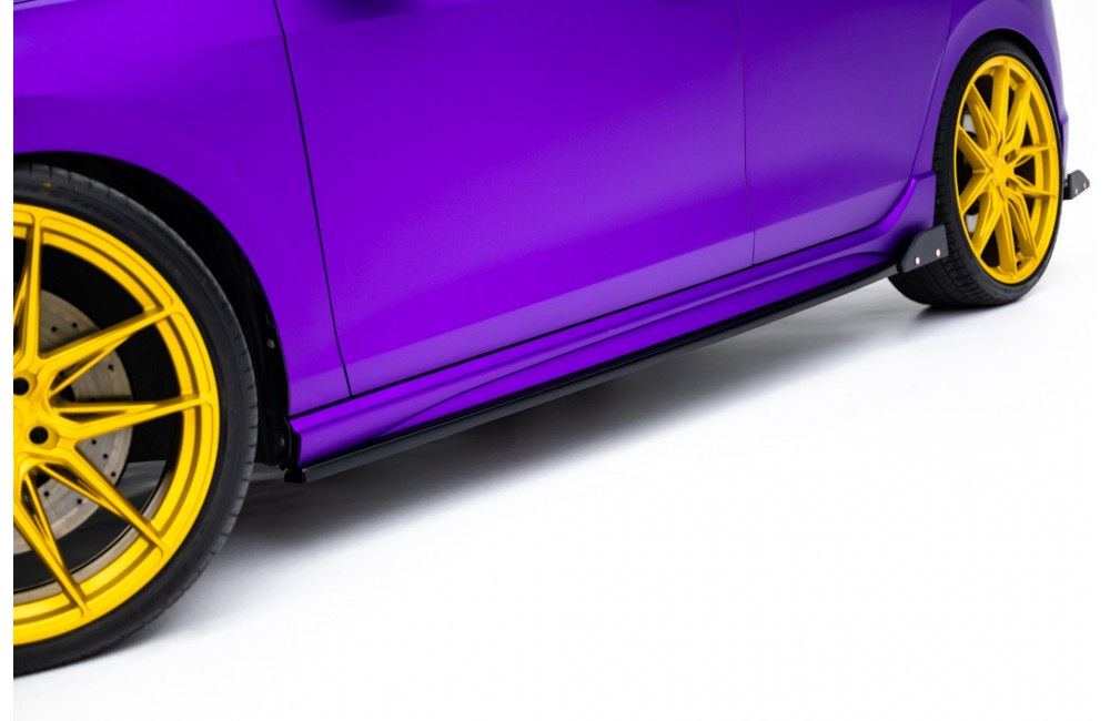 Set of Splitters V.4 Volkswagen Golf R Mk8 Facelift