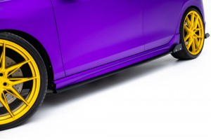 Set of Splitters V.4 Volkswagen Golf R Mk8 Facelift