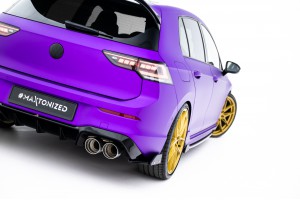 Set of Splitters V.4 Volkswagen Golf R Mk8 Facelift