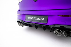 Set of Splitters V.4 Volkswagen Golf R Mk8 Facelift