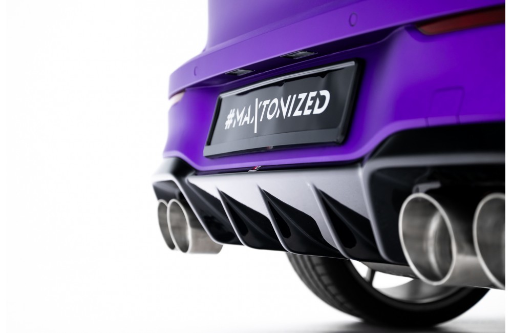 Set of Splitters V.4 Volkswagen Golf R Mk8 Facelift
