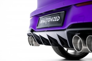 Set of Splitters V.4 Volkswagen Golf R Mk8 Facelift