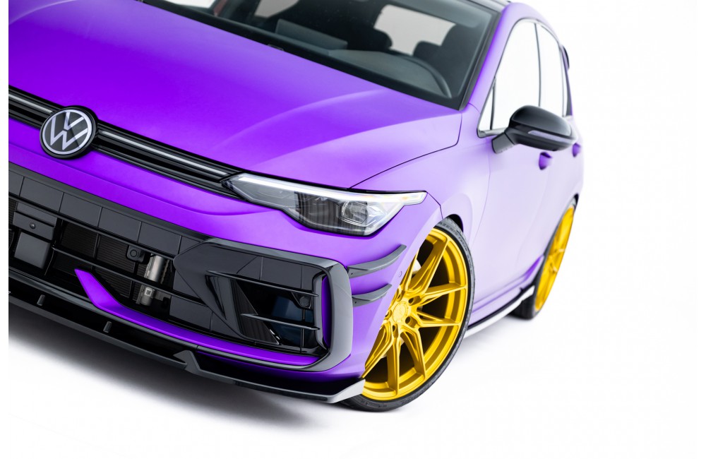 Set of Splitters V.5 Volkswagen Golf R Mk8 Facelift