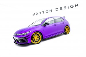 Set of Splitters V.5 Volkswagen Golf R Mk8 Facelift