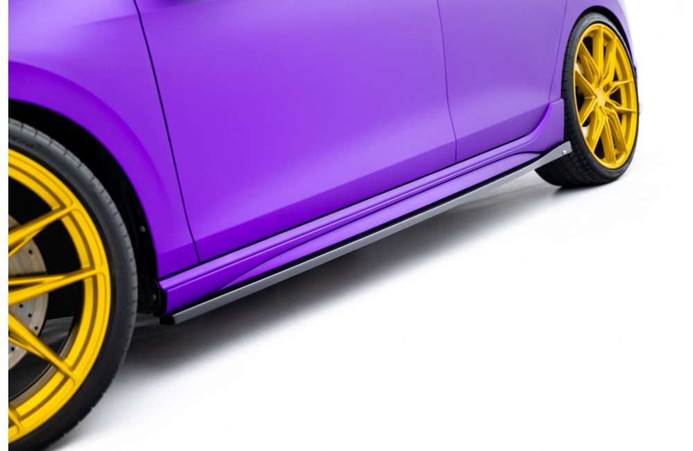 Set of Splitters V.5 Volkswagen Golf R Mk8 Facelift