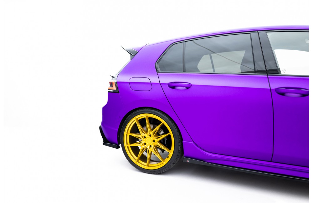 Set of Splitters V.5 Volkswagen Golf R Mk8 Facelift