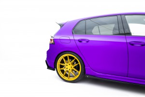 Set of Splitters V.5 Volkswagen Golf R Mk8 Facelift