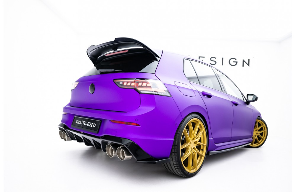 Set of Splitters V.5 Volkswagen Golf R Mk8 Facelift