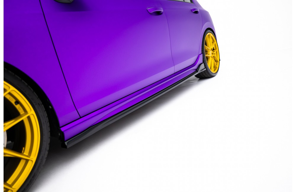 Set of Splitters V.6 Volkswagen Golf R Mk8 Facelift