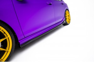 Set of Splitters V.6 Volkswagen Golf R Mk8 Facelift