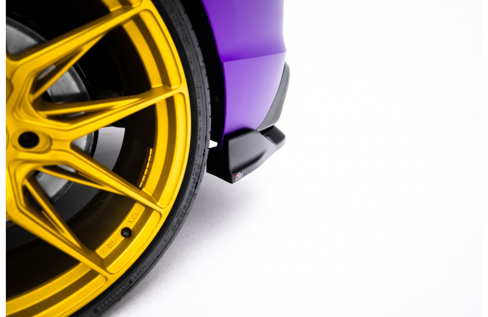 Set of Splitters V.6 Volkswagen Golf R Mk8 Facelift