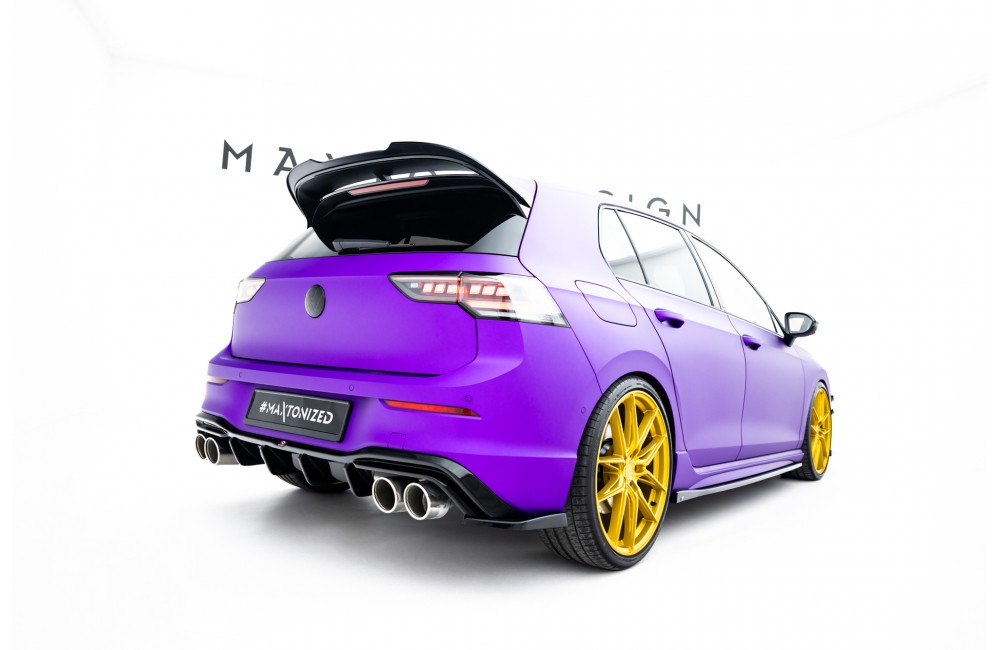 Set of Splitters V.6 Volkswagen Golf R Mk8 Facelift