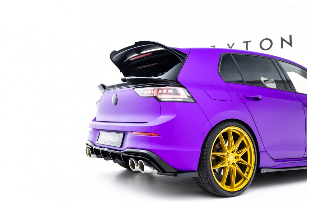 Set of Splitters V.6 Volkswagen Golf R Mk8 Facelift
