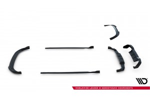 Set of Splitters V.6 Volkswagen Golf R Mk8 Facelift