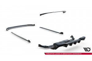 Set of Splitters V.6 Volkswagen Golf R Mk8 Facelift