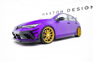 Set of Splitters V.6 Volkswagen Golf R Mk8 Facelift