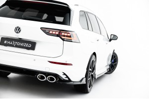 Rear Side Splitters V.1 Volkswagen Golf R Variant Mk8 / Mk8 Facelift