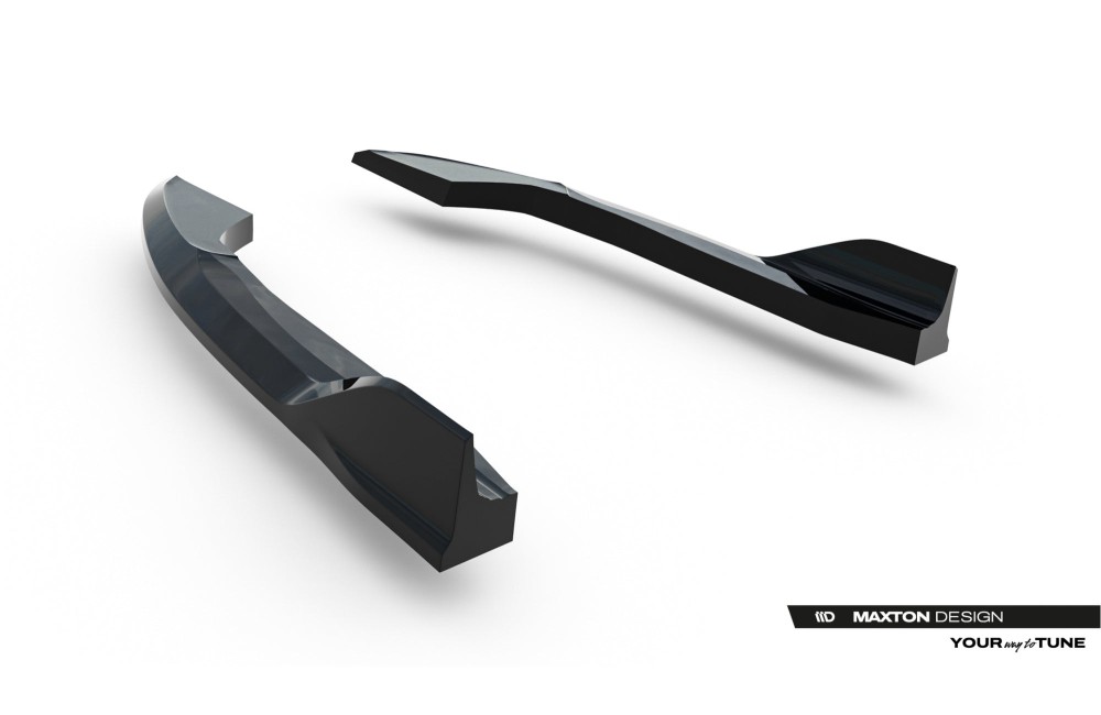 Rear Side Splitters V.1 Volkswagen Golf R Variant Mk8 / Mk8 Facelift