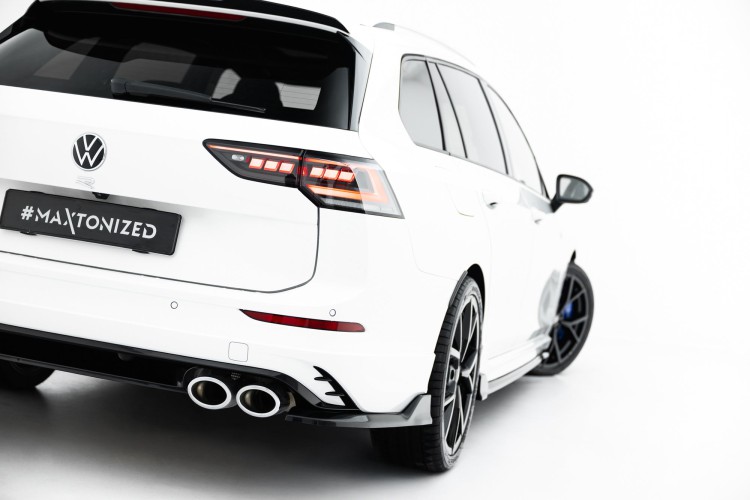 Πίσω Πλευρικοί Splitters V.1 Volkswagen Golf R Variant Mk8 / Mk8 Facelift