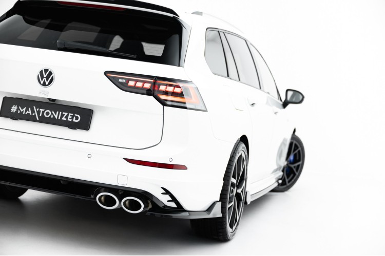 Πίσω Πλευρικοί Splitters V.1 Volkswagen Golf R Variant Mk8 / Mk8 Facelift