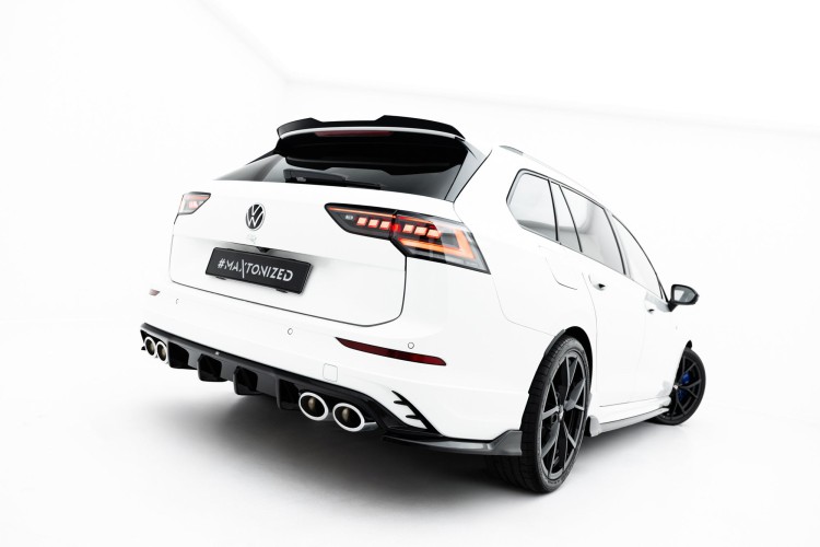 Πίσω Πλευρικοί Splitters V.2 Volkswagen Golf R Variant Mk8 / Mk8 Facelift