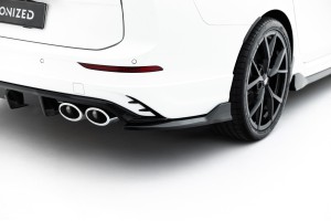 Rear Side Splitters V.2 Volkswagen Golf R Variant Mk8 / Mk8 Facelift