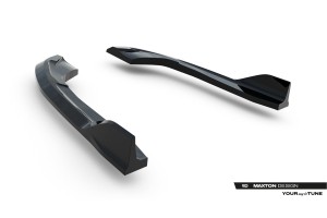 Rear Side Splitters V.2 Volkswagen Golf R Variant Mk8 / Mk8 Facelift