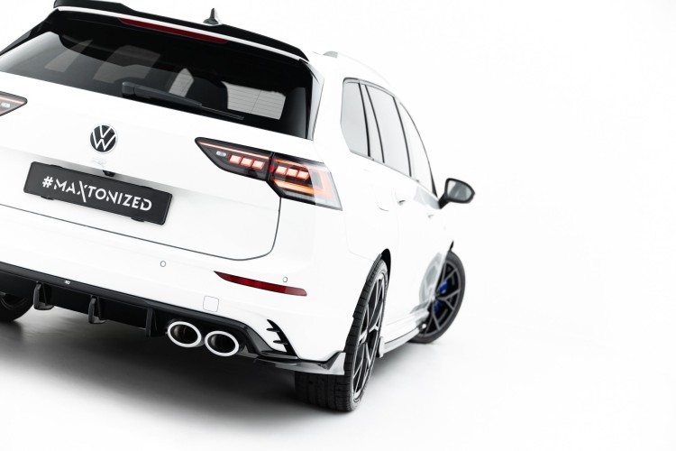 Πίσω Πλευρικοί Splitters V.2 Volkswagen Golf R Variant Mk8 / Mk8 Facelift