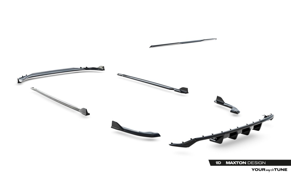 Set of Splitters Volkswagen Golf R Variant Mk8 Facelift