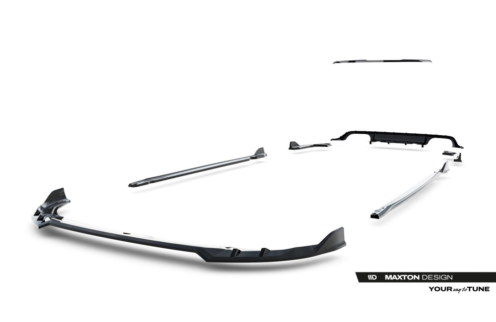 Set of Splitters Volkswagen Golf R Variant Mk8 Facelift