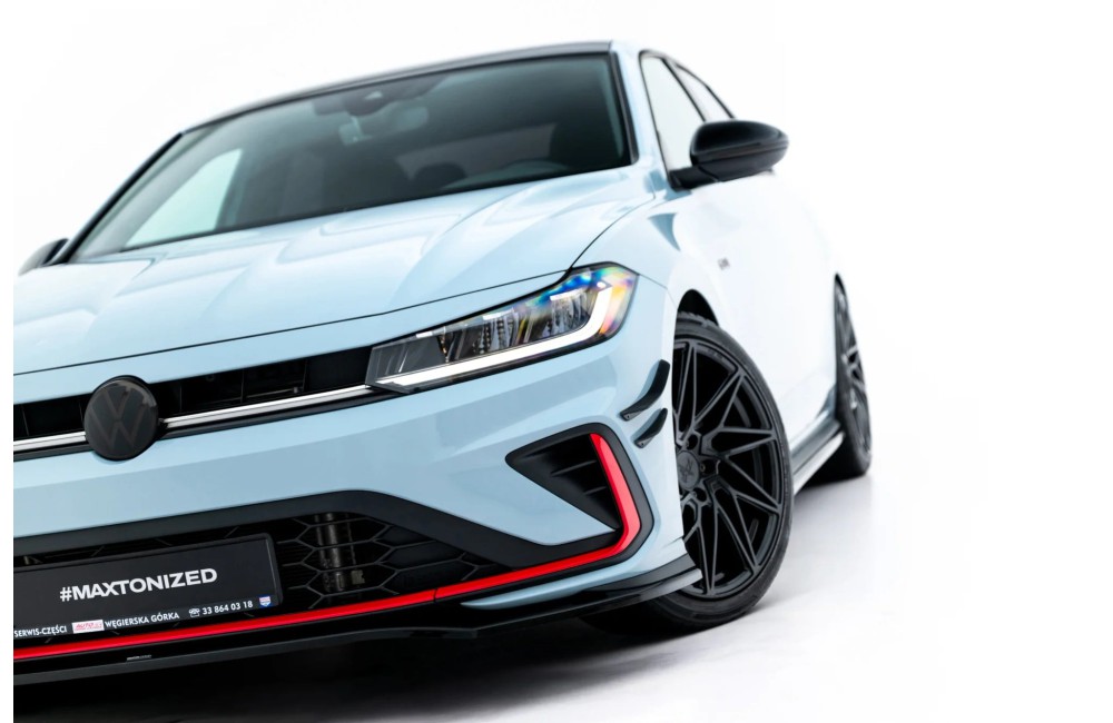 Front Splitter V.2 Volkswagen Jetta GLI Mk7 Facelift 2