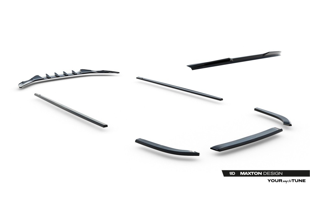 Set of Splitters Volkswagen Jetta GLI Mk7 Facelift 2
