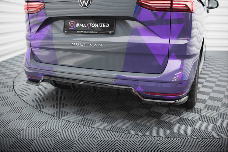 Πίσω splitter (με κατακόρυφες ράβδους) Volkswagen Multivan T7