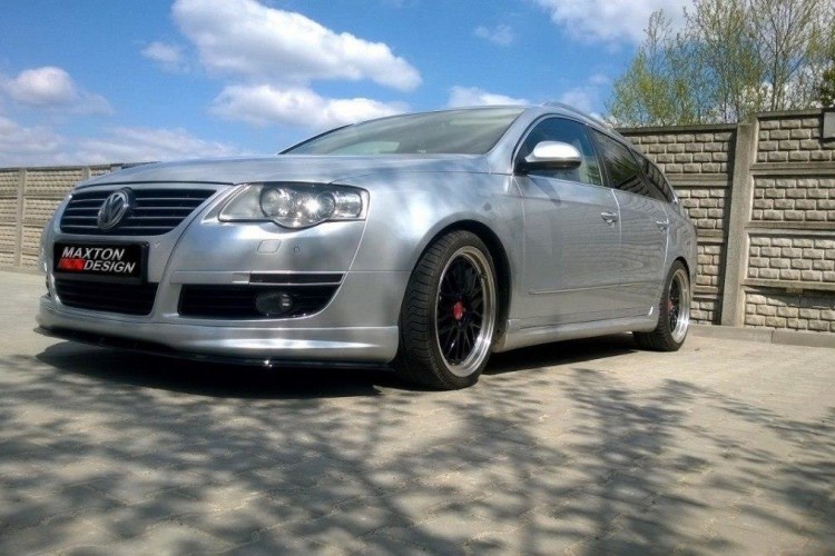 FRONT SPLITTER VW PASSAT B6 R-LINE