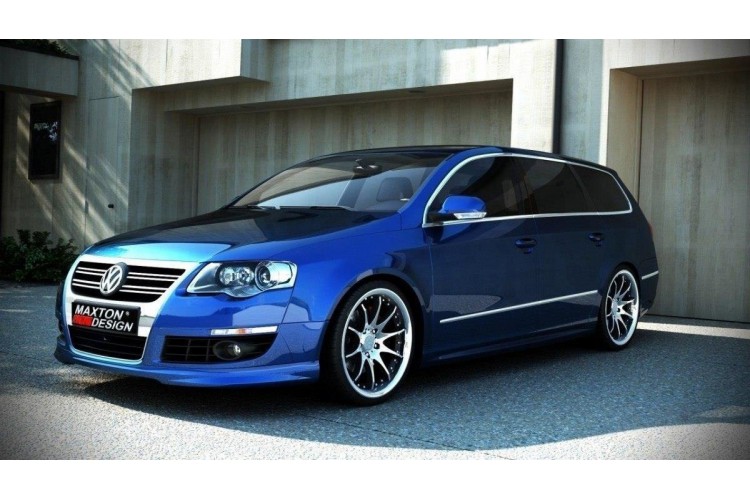 FRONT BUMPER SPOILER VW PASSAT B6 ( R-LINE LOOK )