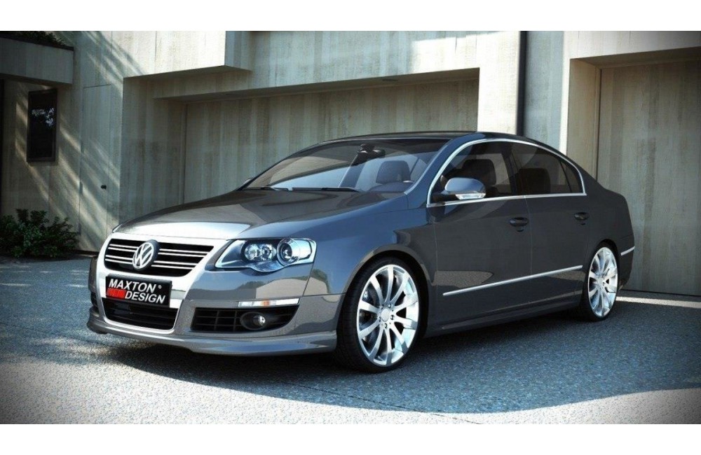 FRONT BUMPER SPOILER VW PASSAT B6 ( R-LINE LOOK )