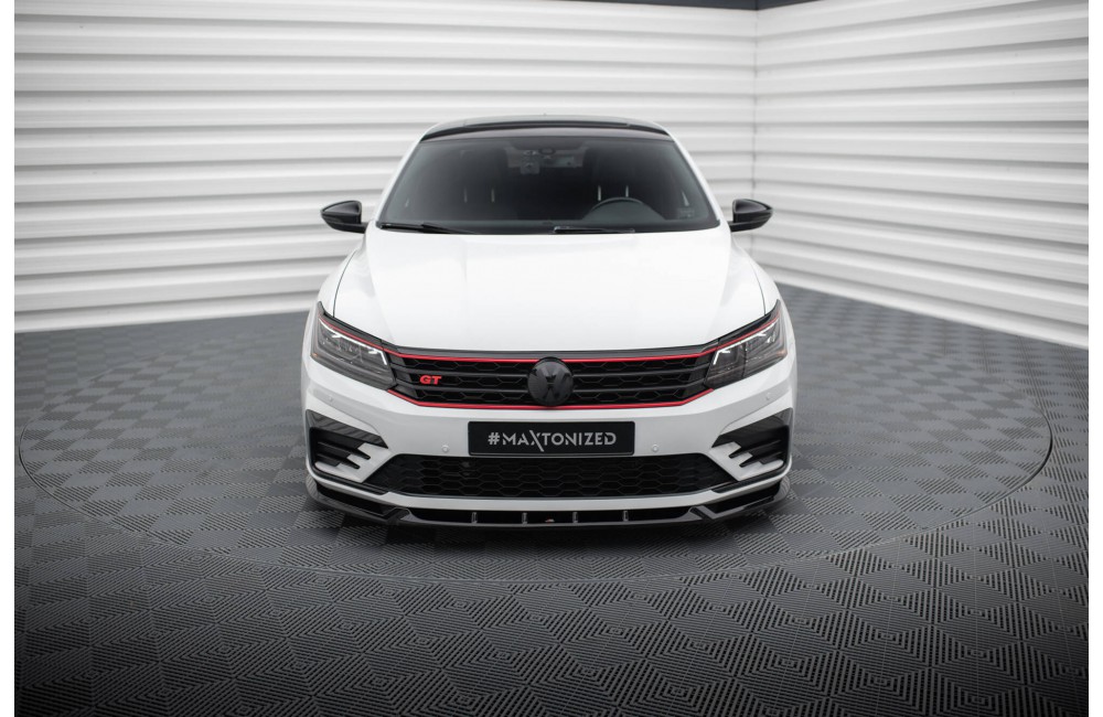Front Splitter V.1 Volkswagen Passat GT B8 Facelift USA