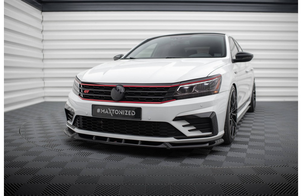 Front Splitter V.1 Volkswagen Passat GT B8 Facelift USA