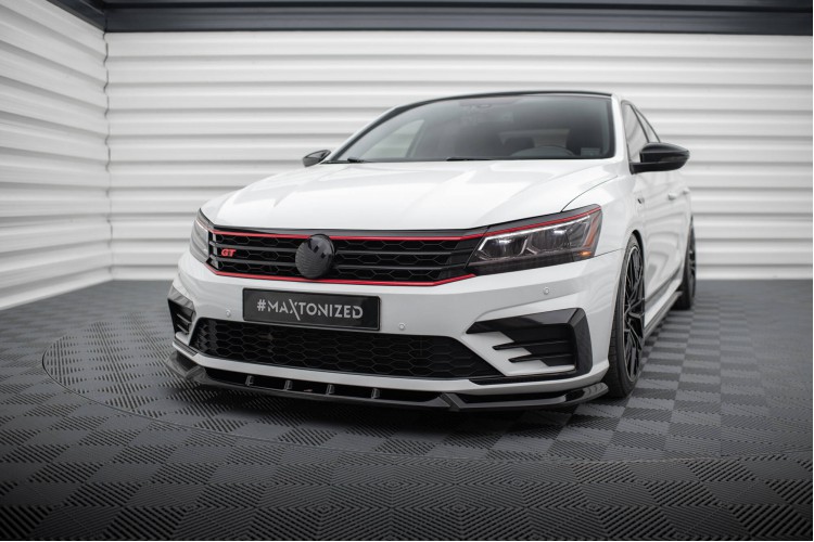 Πρόσθιο splitter V.1 Volkswagen Passat GT B8 facelift USA